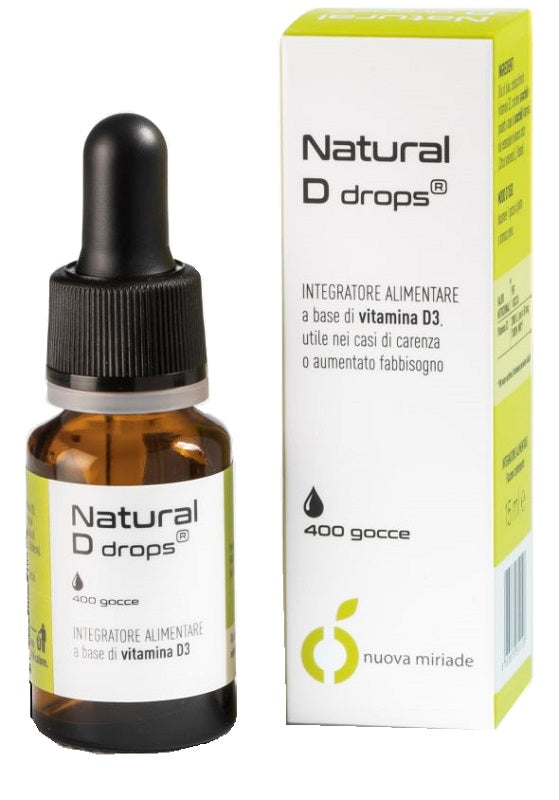 NATURAL D DROPS GOCCE 15ML