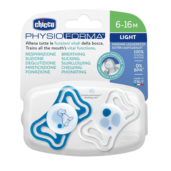 CH SUCCH LIGHT BLU SIL6-16 2PZ