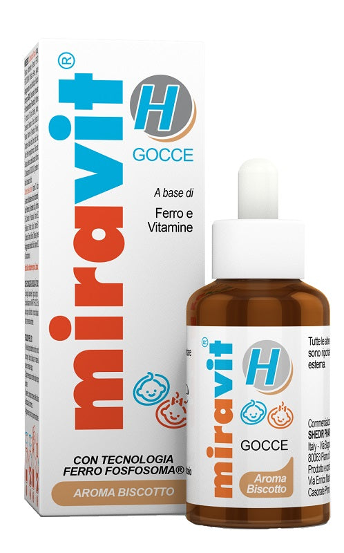 MIRAVIT H GOCCE 15ML BISCOTTO
