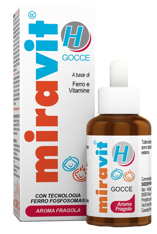 MIRAVIT H GOCCE 15ML FRAGOLA  