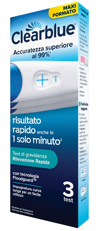 CLEARBLUE TEST GRAVIDANZA 3PZ  