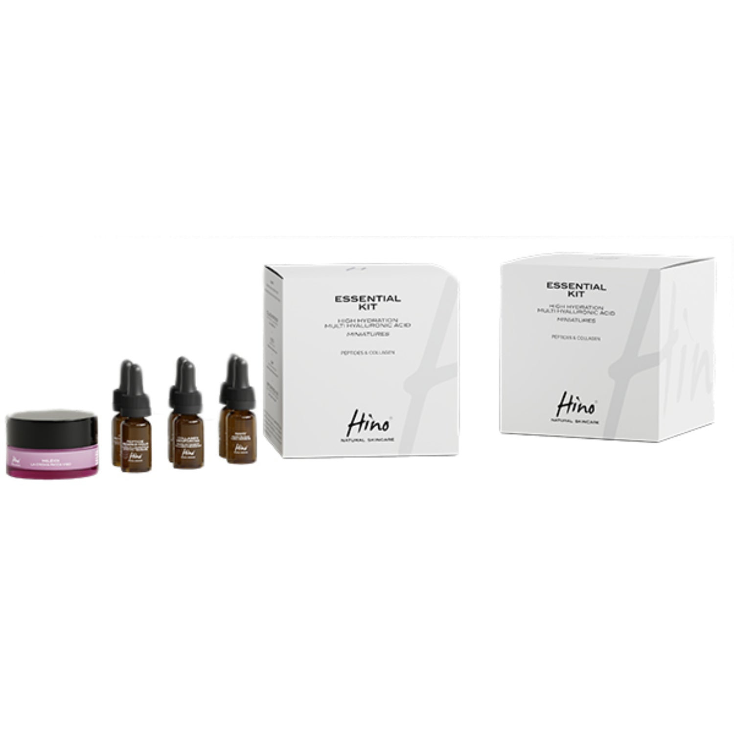 Hino Essential Kit routine anti-age viso con sieri e crema