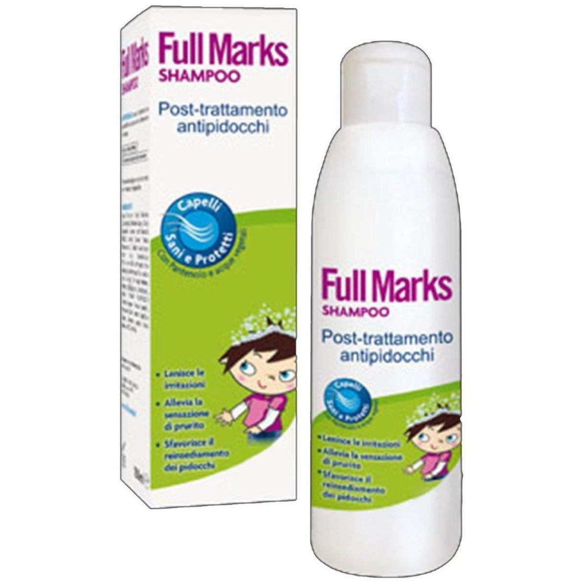 Full Marks Shampoo Post Trattamento | Antipediculosi | 150 ml  