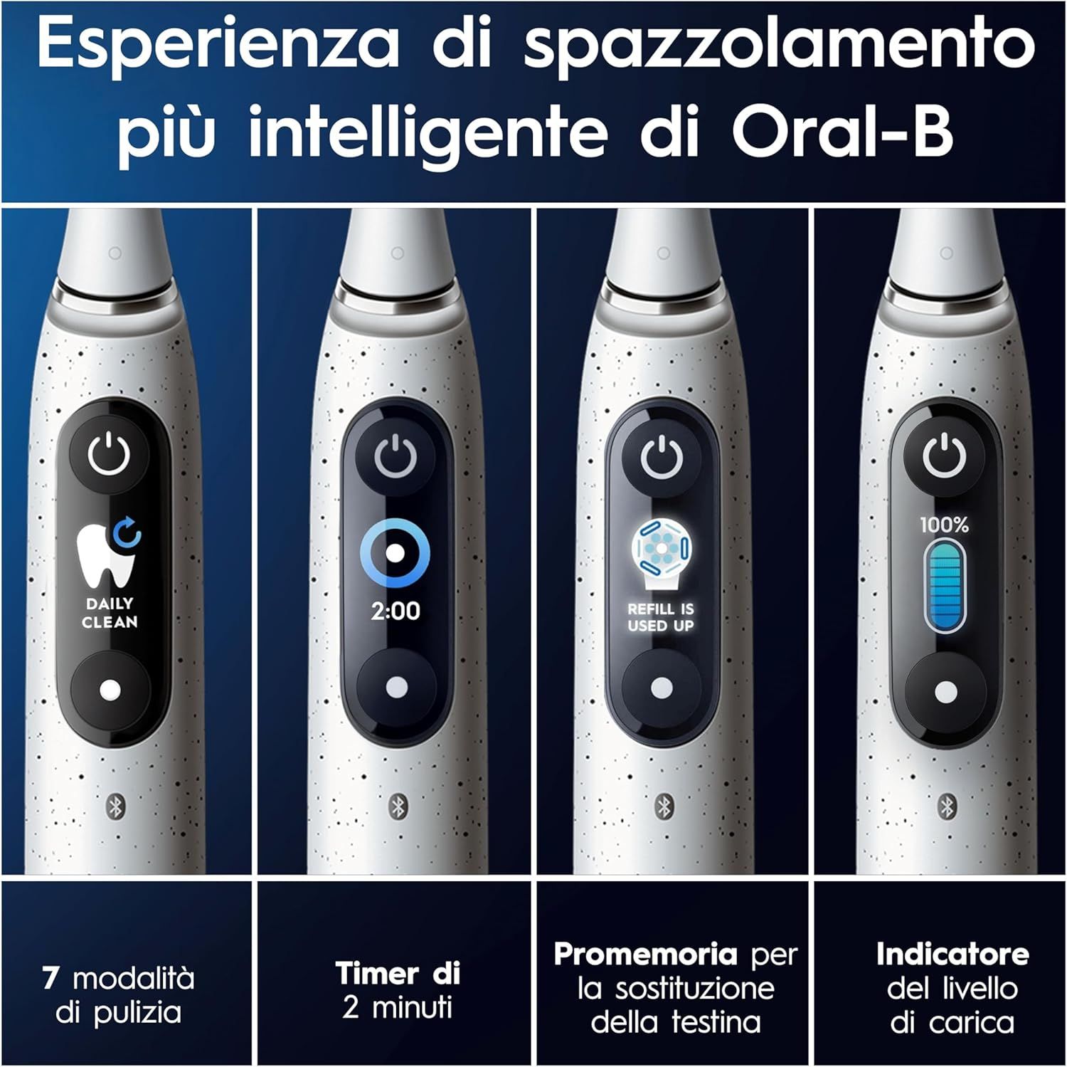 Oral-B iO Serie 10 Spazzolino Elettrico Black 7