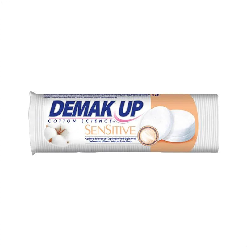 Demak Up Sensitive | Dischetti Struccanti | 60 Pezzi
