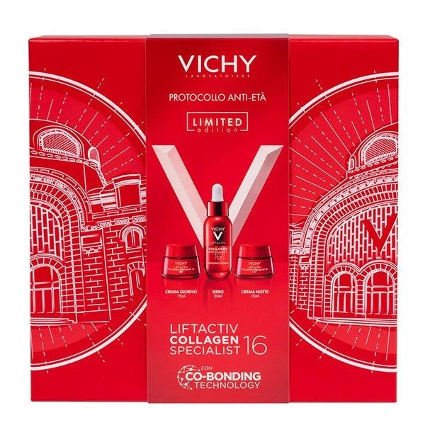 Vichy Cofanetto Spa Protocollo Antietà Liftactiv Collagen Specialist 16 Siero 30ml + Crema Giorno 15ml + Crema Notte 15ml 2