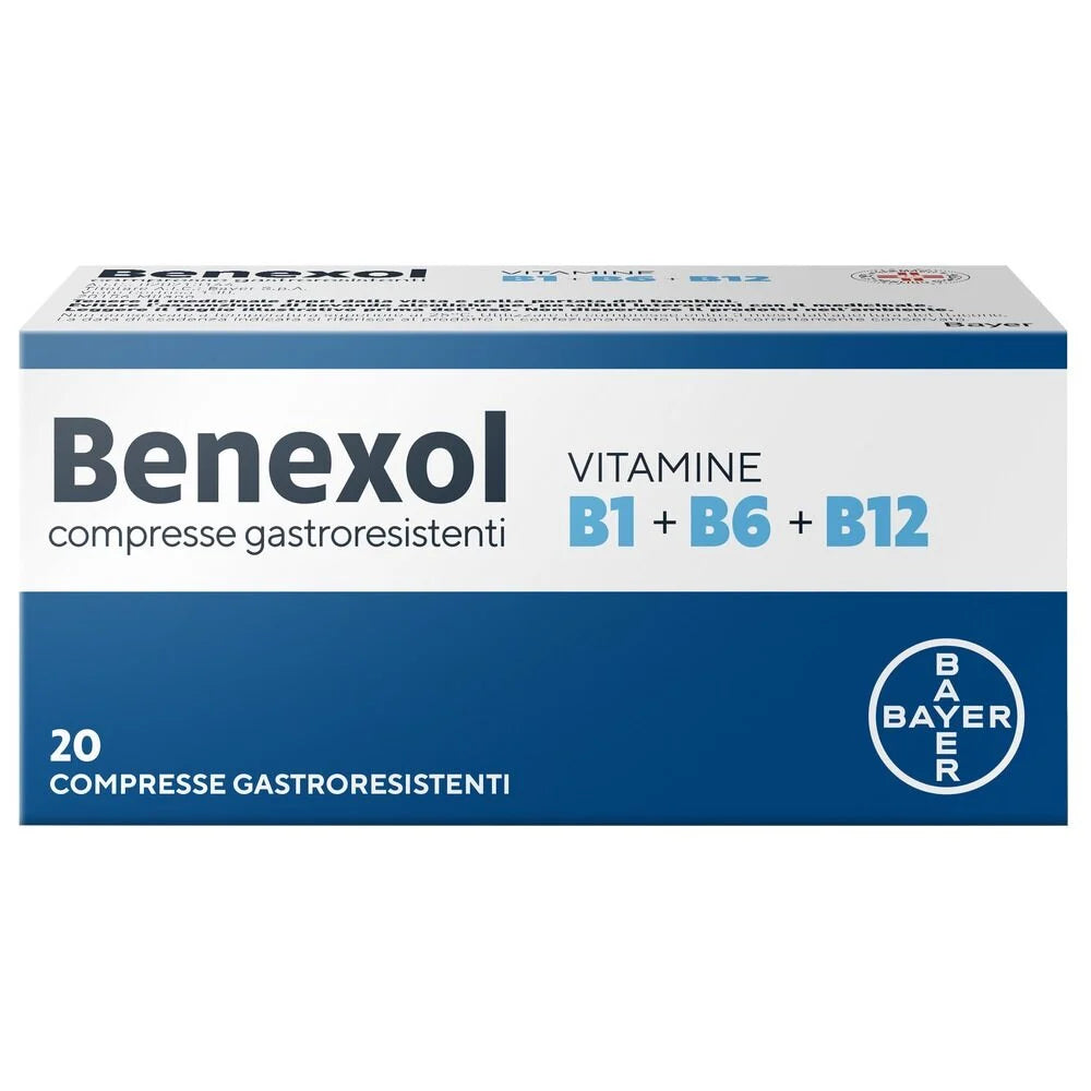 Benexol | Vitamine B1 B6 B12 Neuropatie Carenziali | 20 Compresse