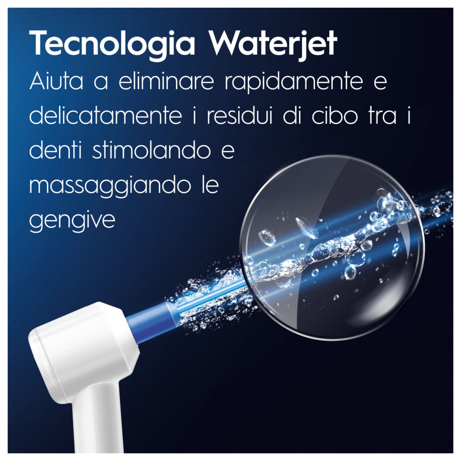 Oral-B Oral Center | Kit Idropulsore MD20 Oxyjet Waterjet + Spazzolino Elettrico Pro 1 | 3 Modalità 3