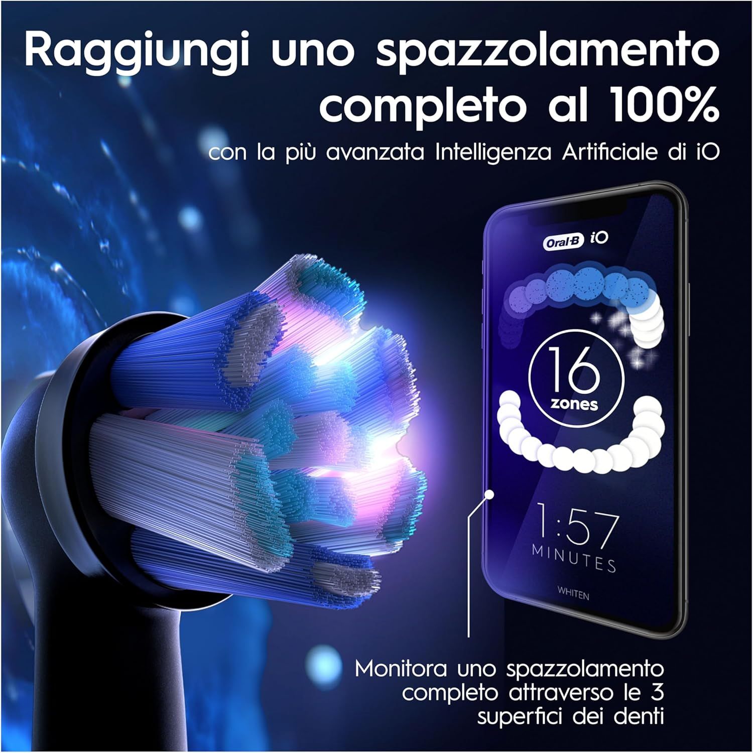 Oral-B iO Serie 10 Spazzolino Elettrico Black 3