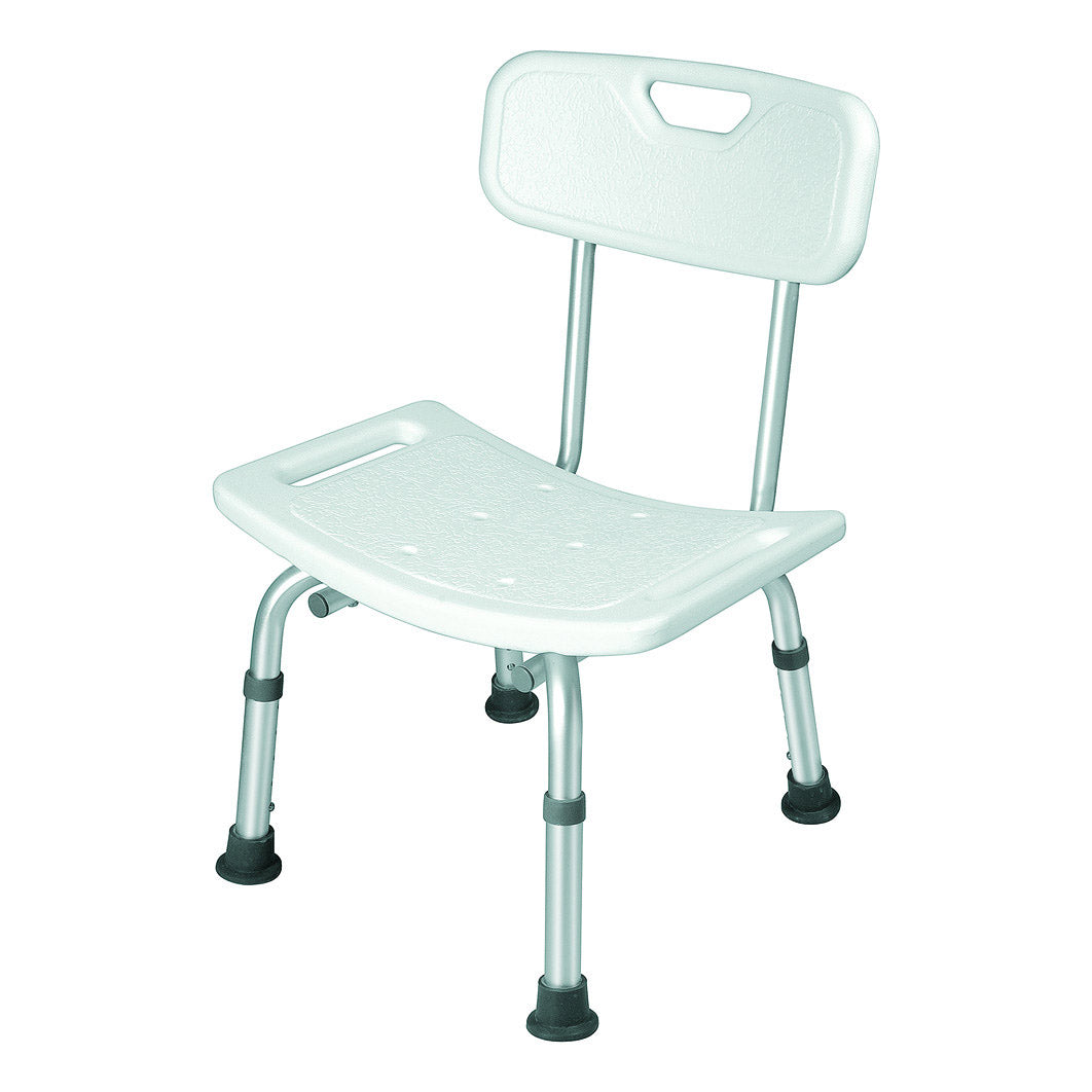 SEDIA C/SCHIENALE DOCCIA  