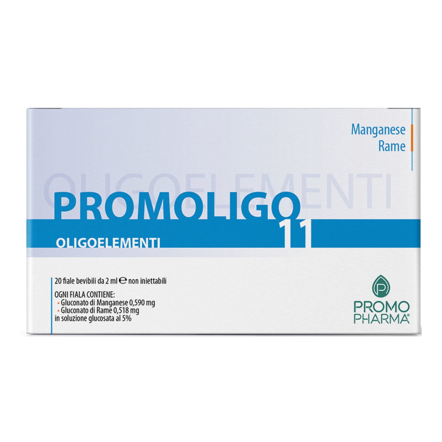 PROMOLIGO 11 MN/CU 20F 2ML
