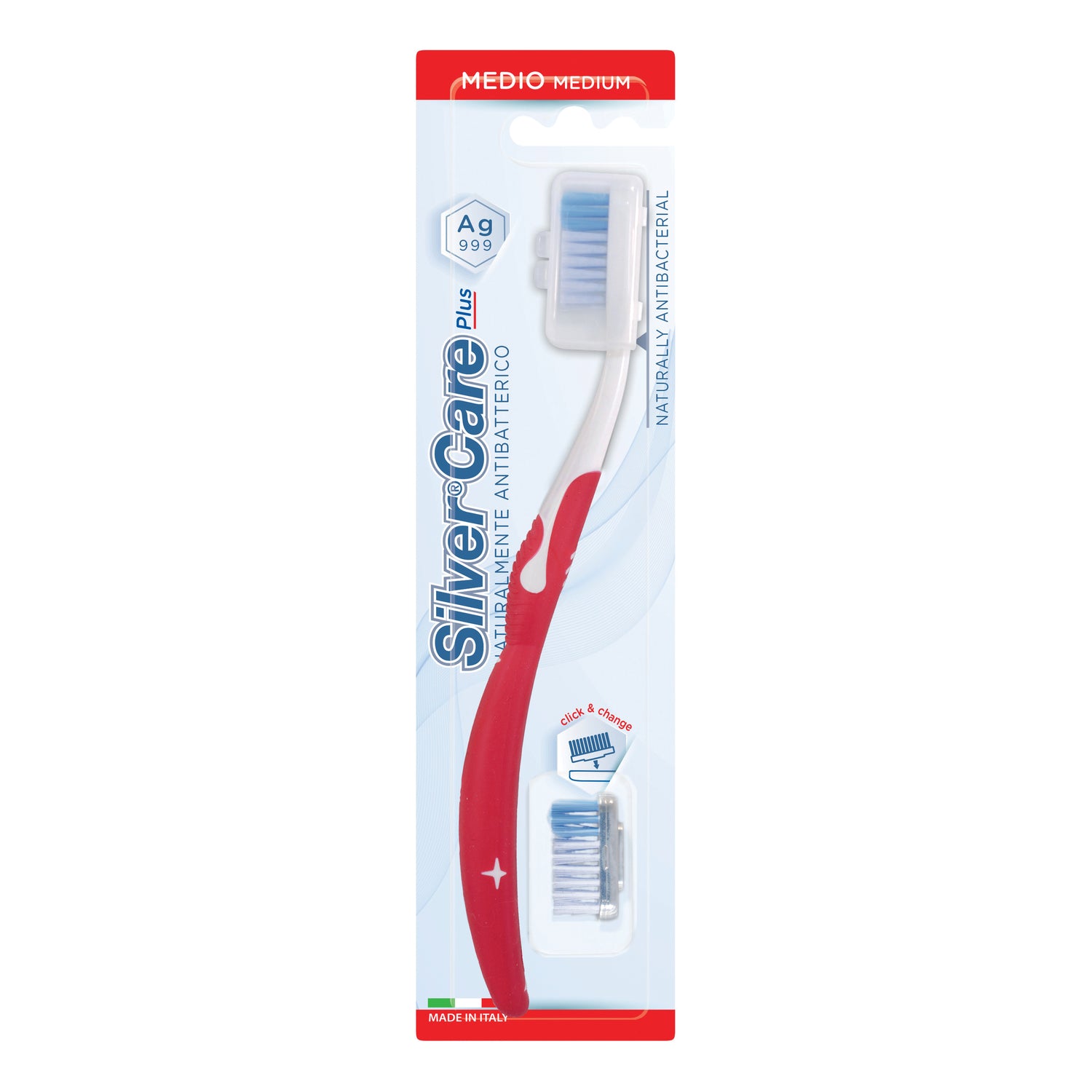 SILVERCARE PLUS SPAZZ MED+RIC