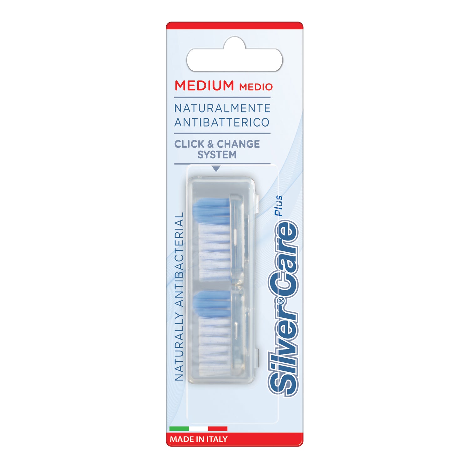 SILVERCARE SPAZZ M RICAMBI 2PZ