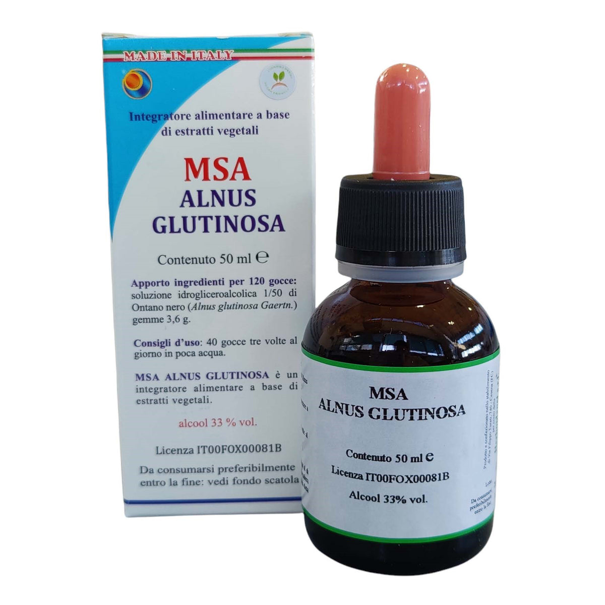 MSA ALNUS GLUTINOSA 50ML  