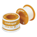 Leukopor Cerotto Su Rocchetto Traspirante E Flessibile Per Cute Sensibile - 2,5cm x 500cm  