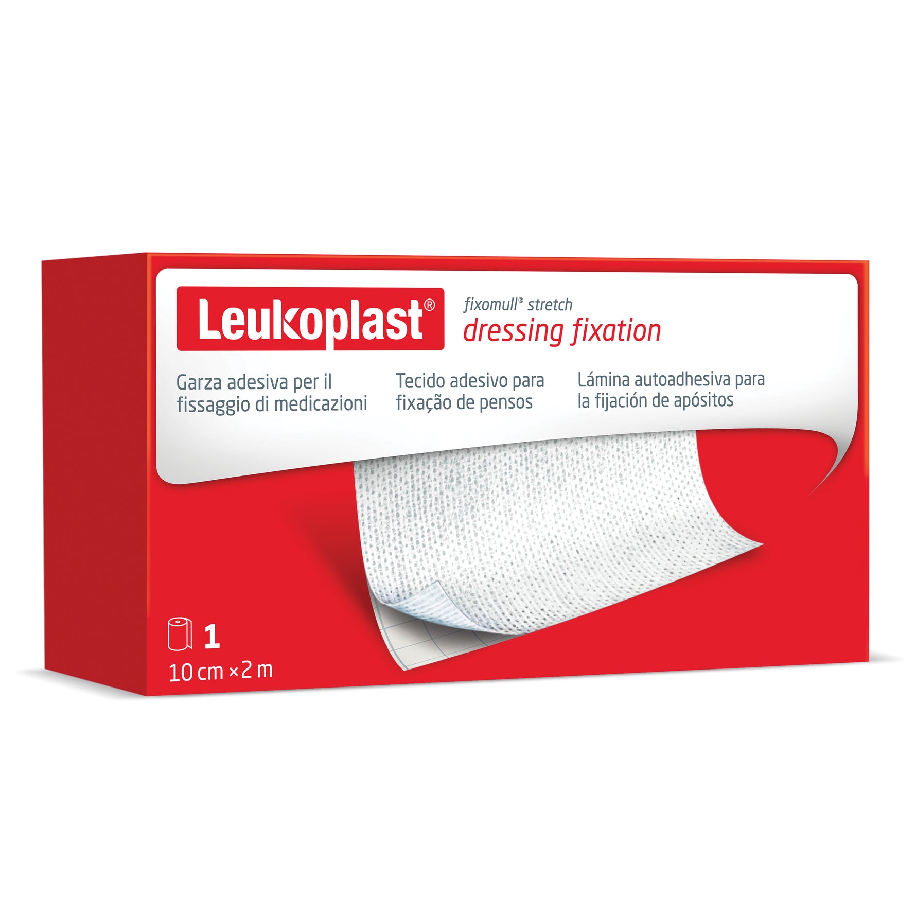 Leukoplast Fixomull Stretch Garza Autoadesiva 2mt x 10cm
