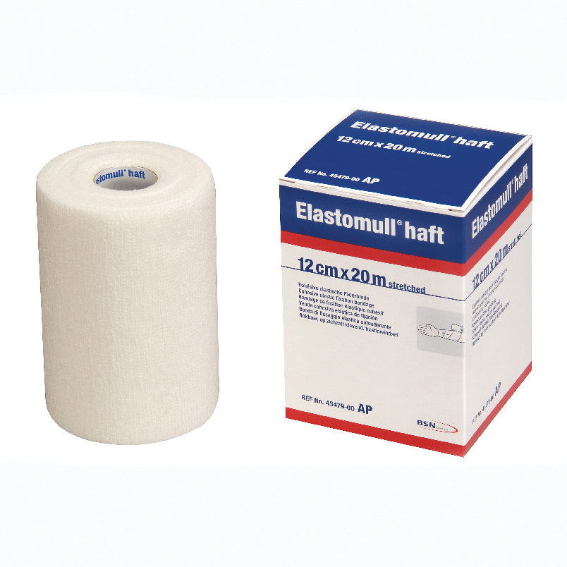 Leukoplast Elastomull Half - Benda Elastica Coesiva 12cm X 20m