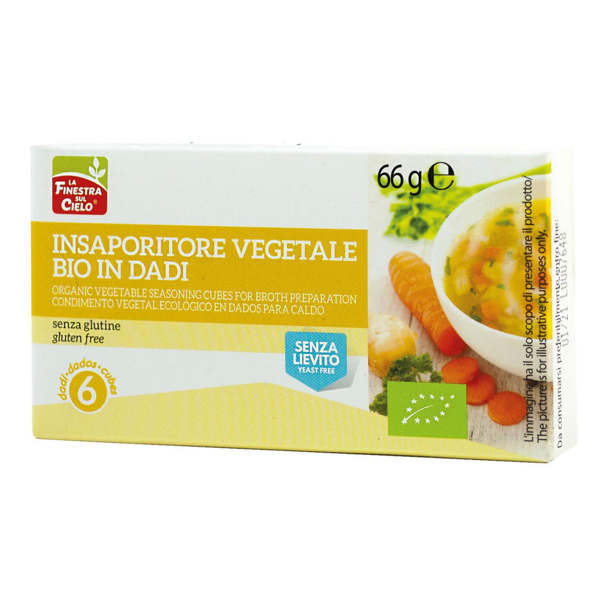BRODO VEG SL 6 DADI BIO 66 G  