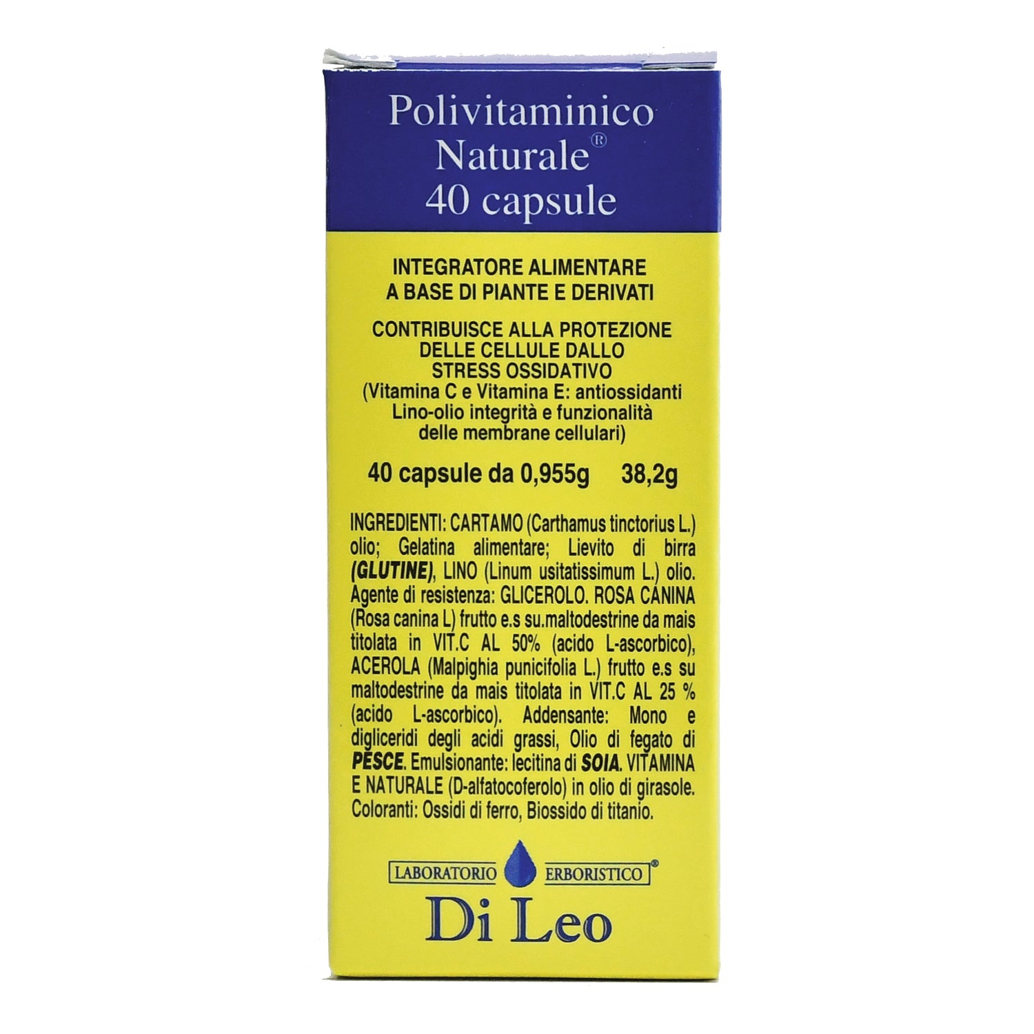 POLIVITAMINICO NAT40CPR DI LEO