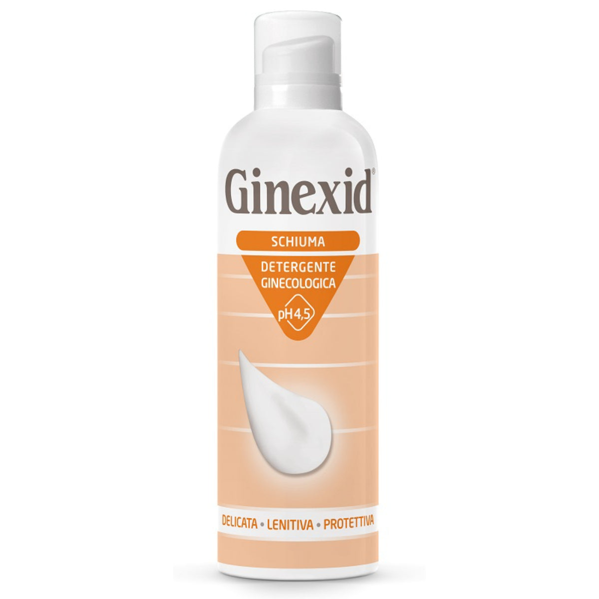Ginexid | Schiuma Detergente Intima pH 4,5 | 150 ml  