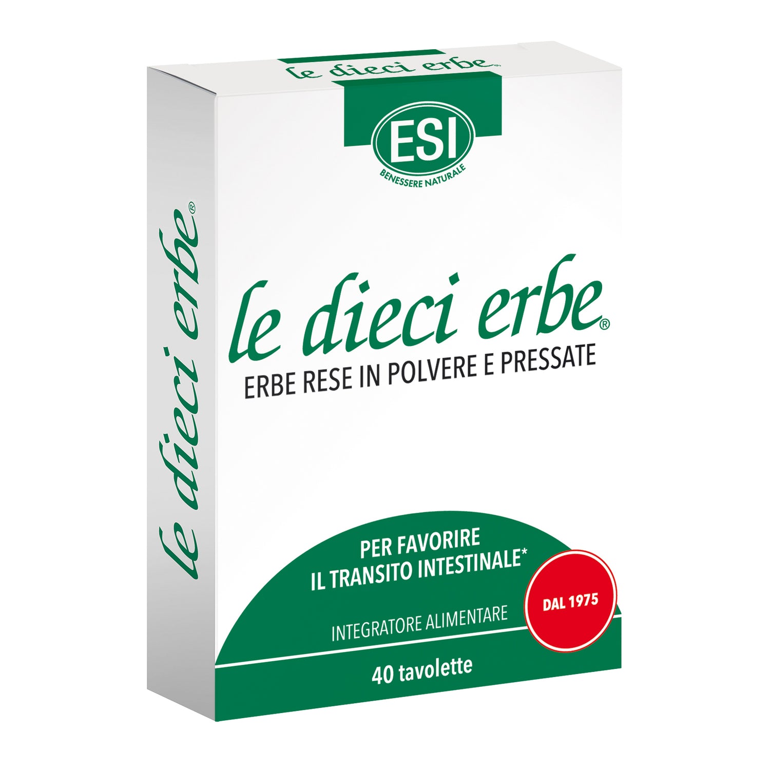 Esi Le Dieci Erbe 40 Tavolette