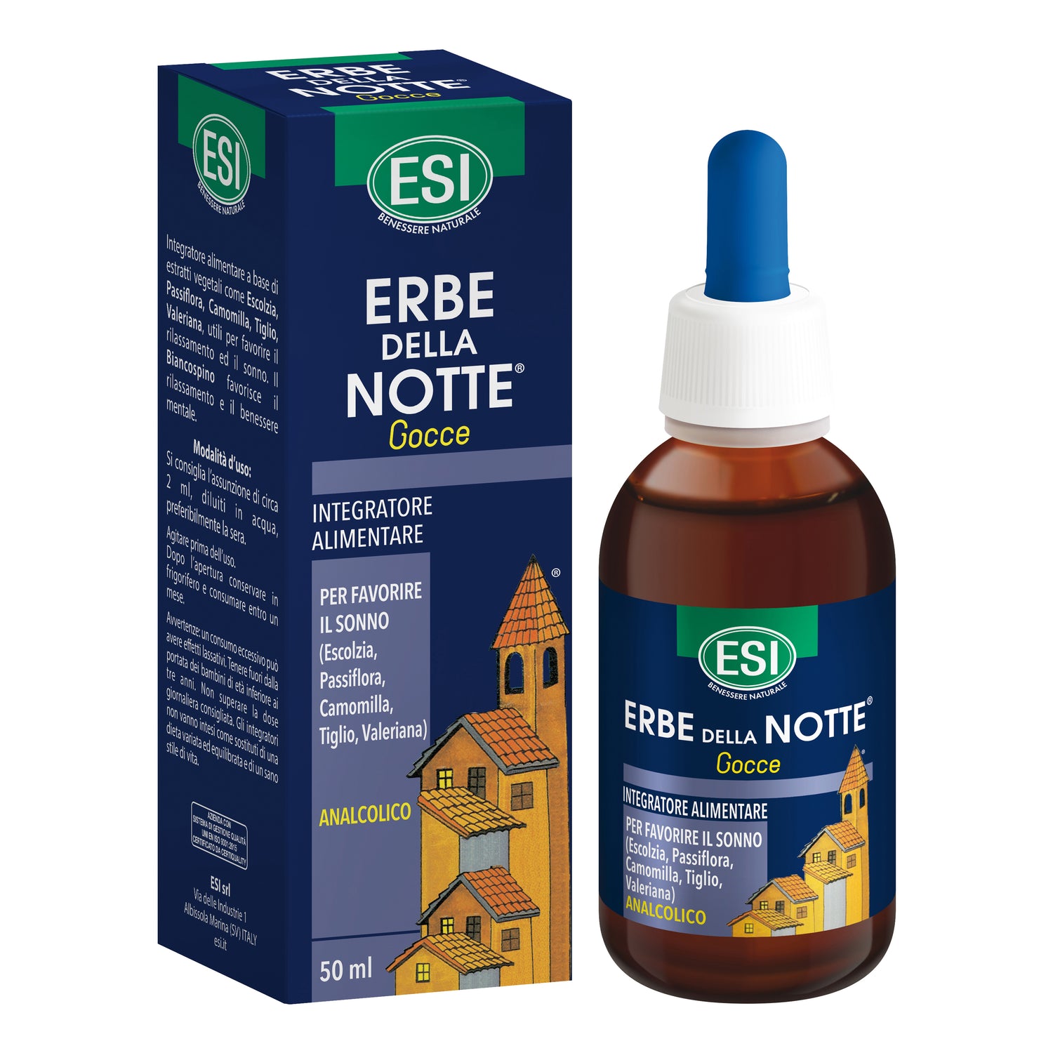 Esi Erbe Della Notte Gocce Analcoliche 50 ml
