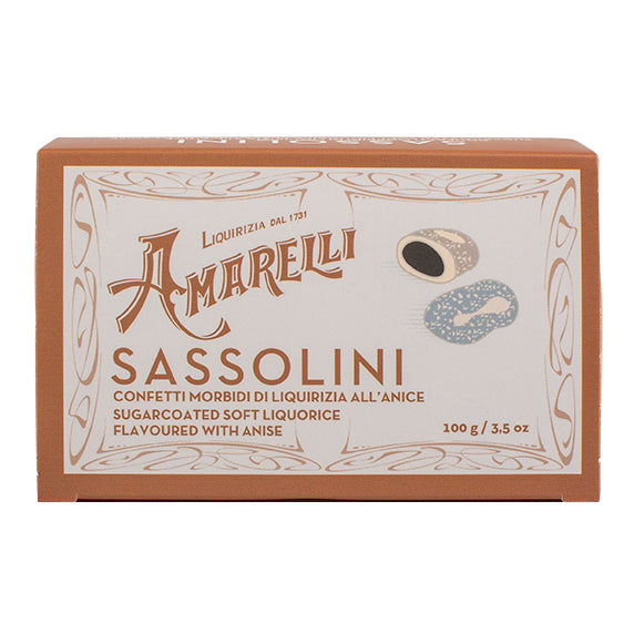 LIQUIRIZIA SASSOLINI SACCH 100  