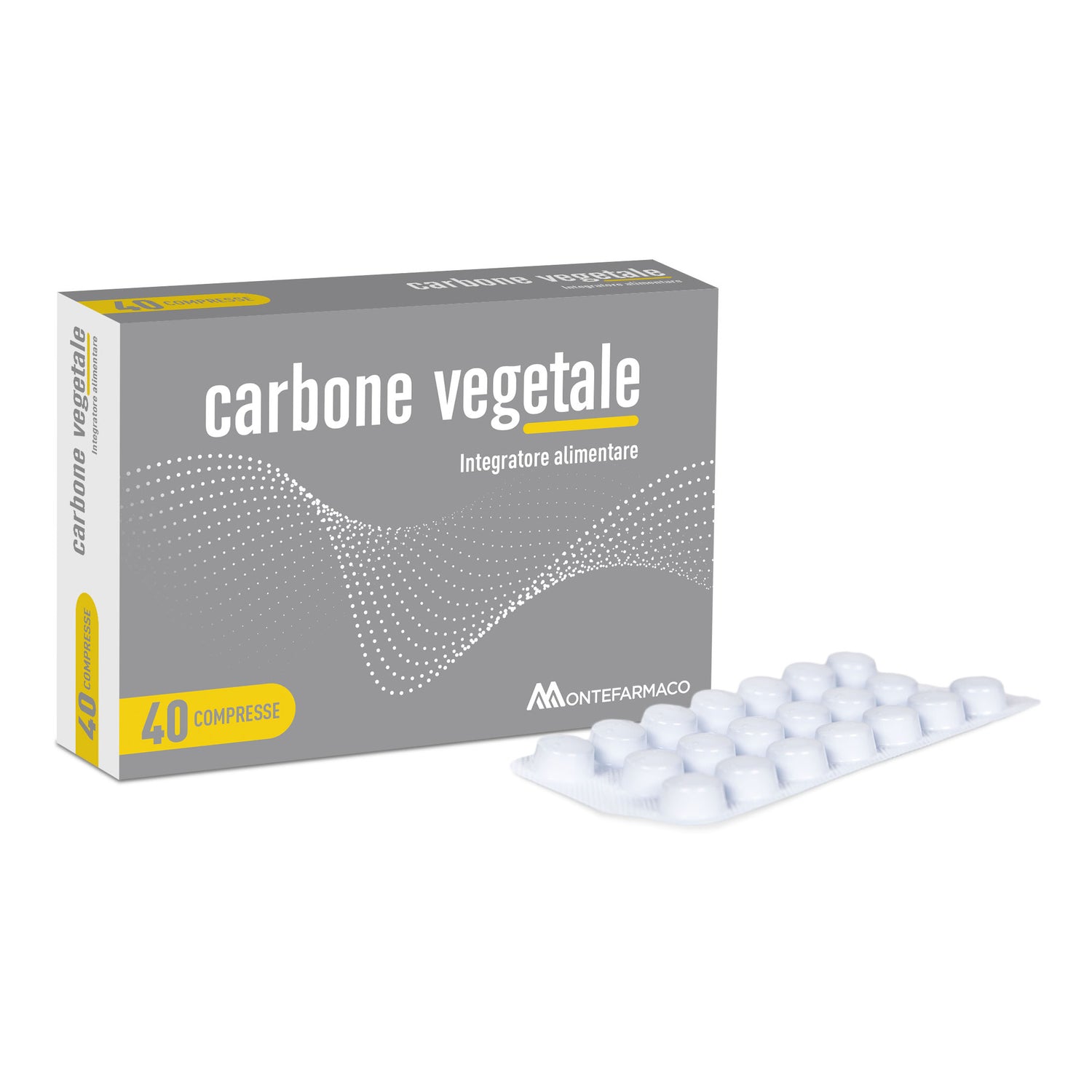 Carbone Vegetale 40 Compresse Good Family Afom