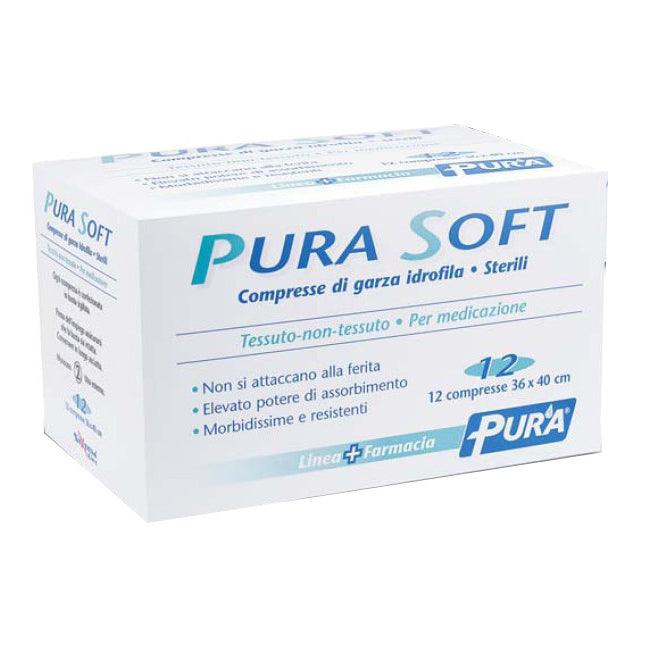PURA SOFT GARZA 36X40CM 12PZ  