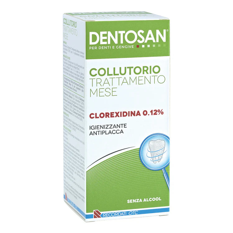 Dentosan | Collutorio Clorexidina 0,12% Trattamento Mese | 500 ml  