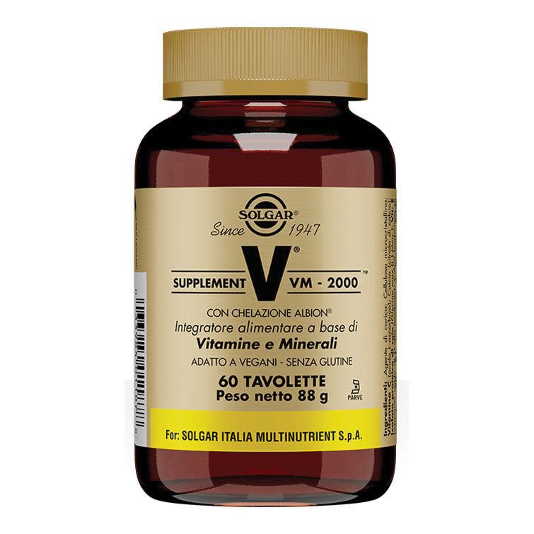 Solgar - Supplement VM-2000® 60 Tavolette
