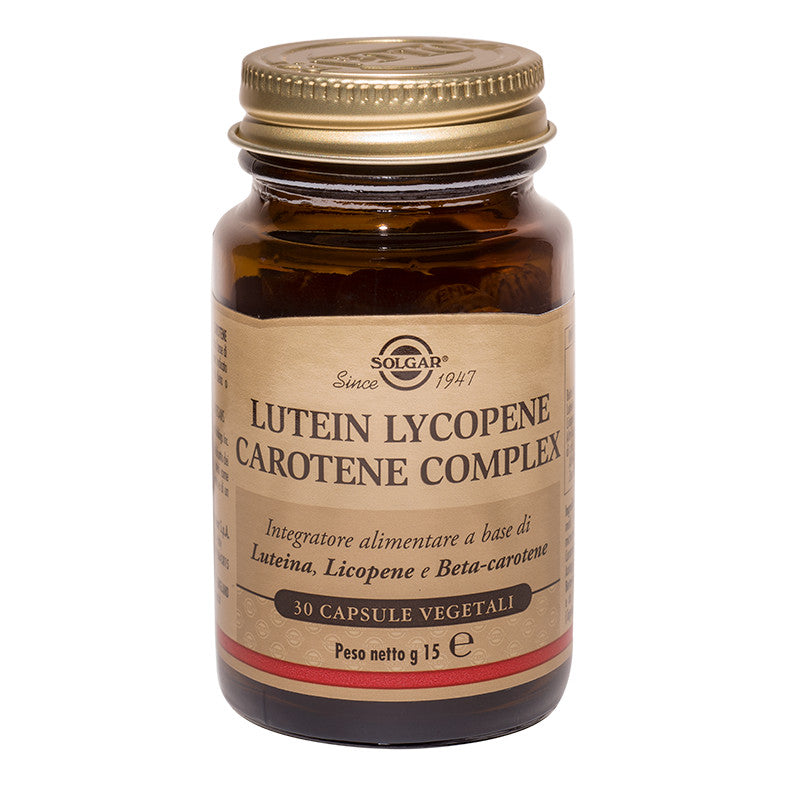 Solgar - Lutein Lycopene Carotene Complex 30 Capsule Vegetali