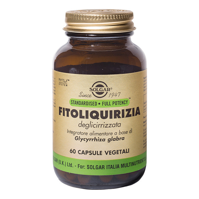 Solgar - Fito Liquirizia Deglicirizzata 60 Capsule Vegetali