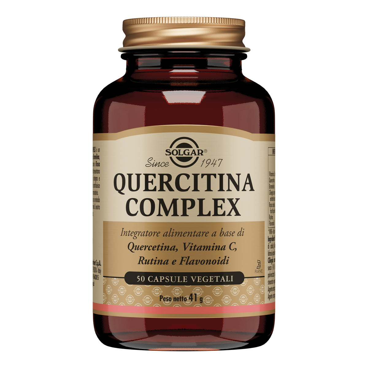 Solgar - Quercitina Complex 50 Capsule Vegetali  