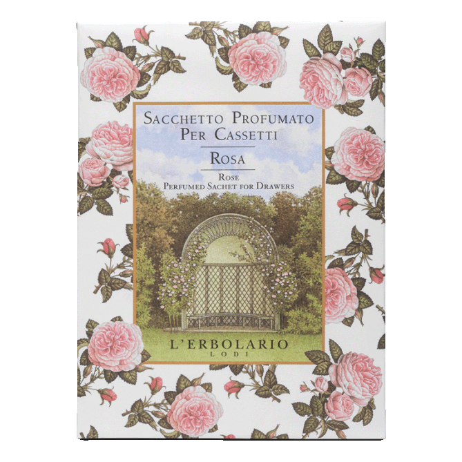 ROSA SACCHETTO PROFUMATO CASS