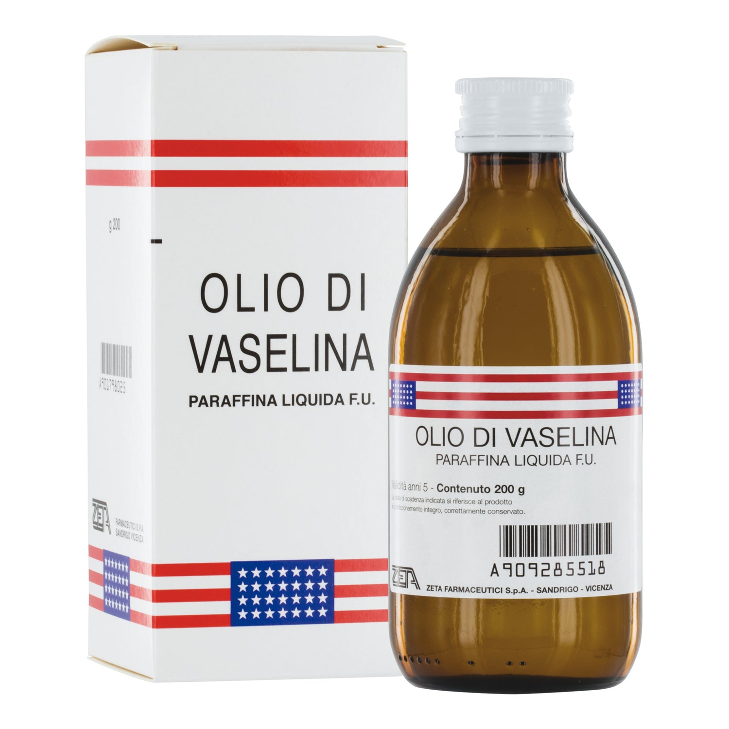 Zeta Olio Di Vaselina - Paraffina Liquida F.U. 200g