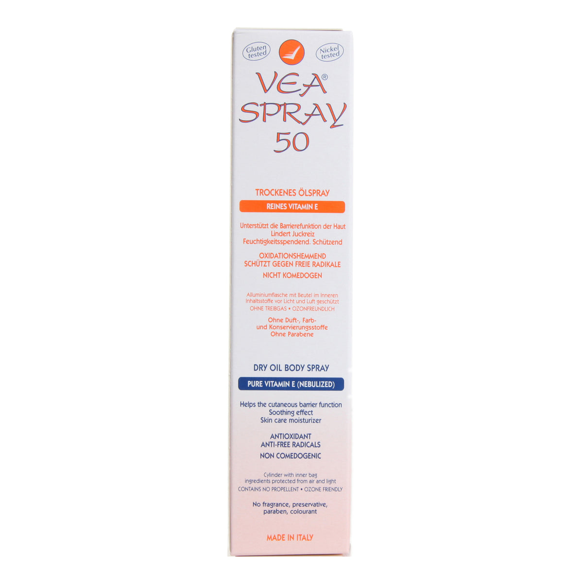 VEA Spray 50 | Olio Secco Vitamina E Corpo Capelli Struccante | 50 ml 2 