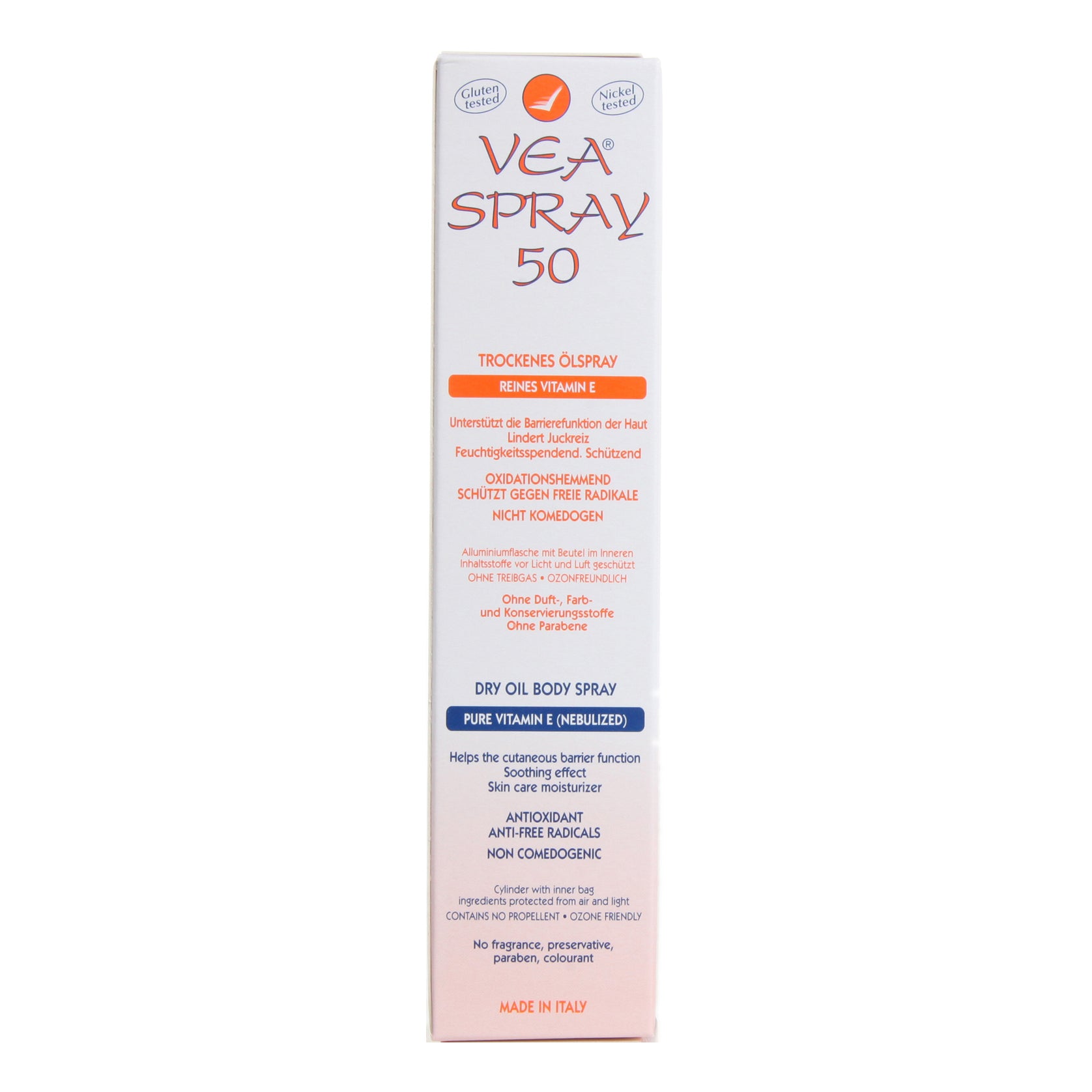 VEA Spray 50 | Olio Secco Vitamina E Corpo Capelli Struccante | 50 ml 2