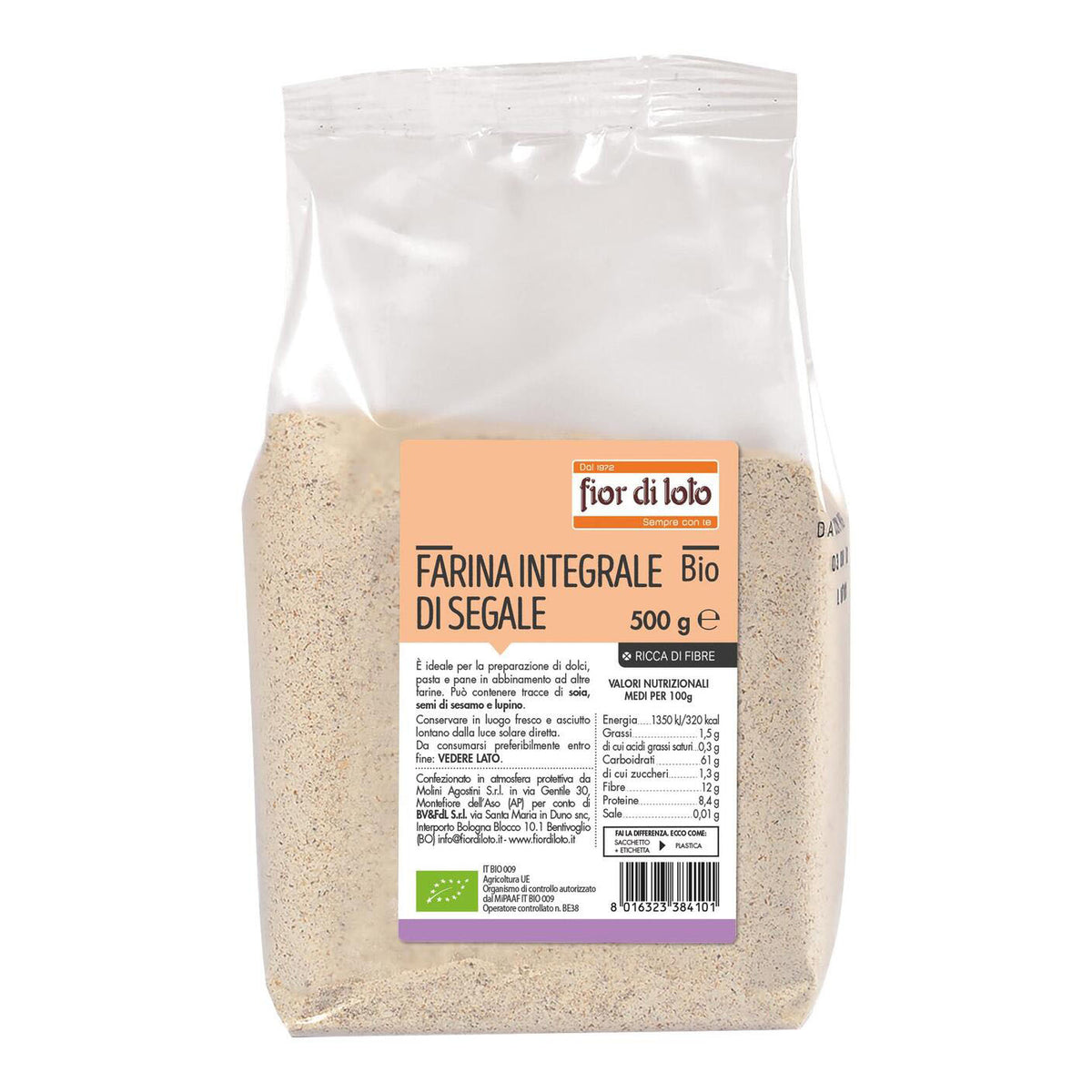 FIOR DI LOTO FARINA INTEGR SEG  