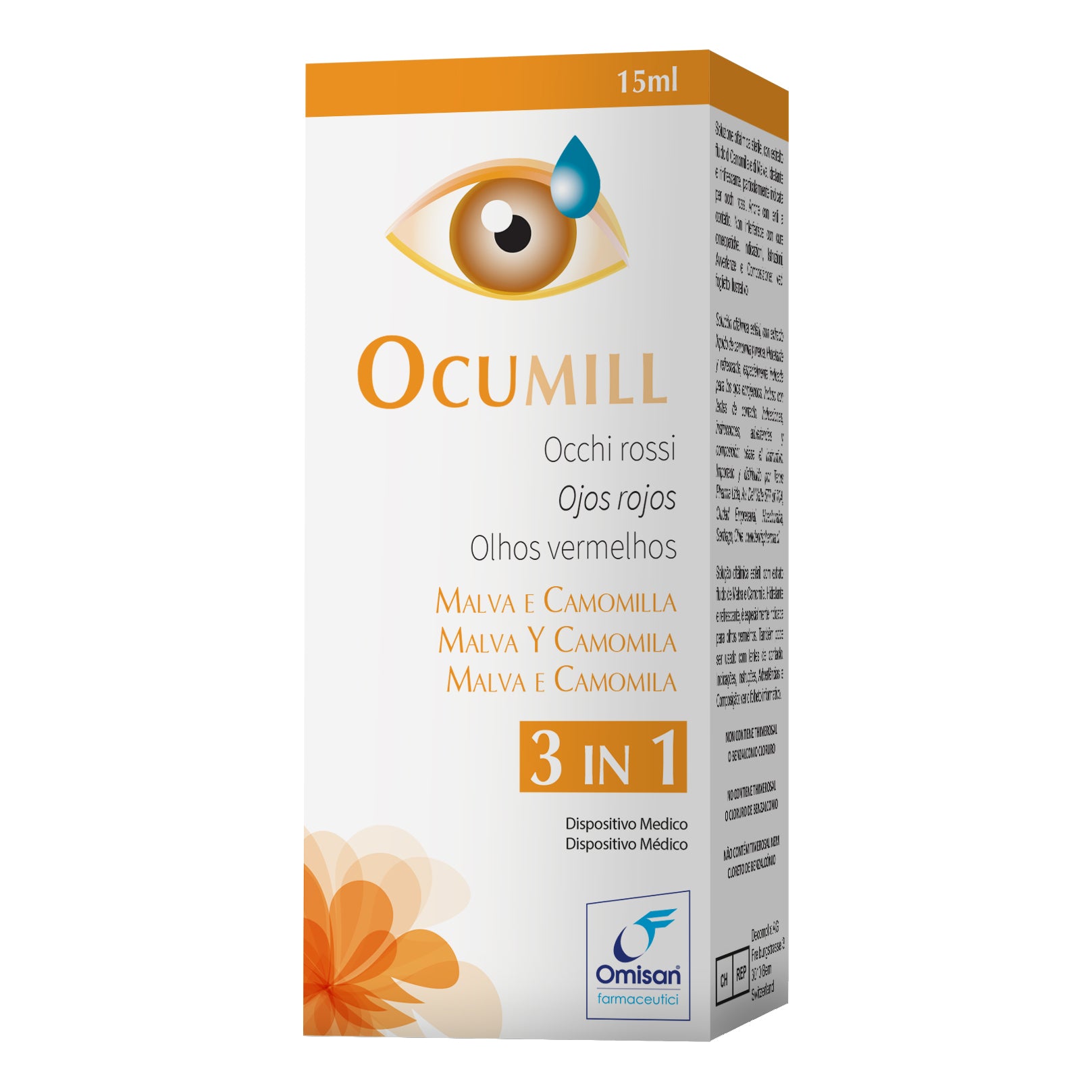 OCUMILL CAMOMILLA MALVA 15ML
