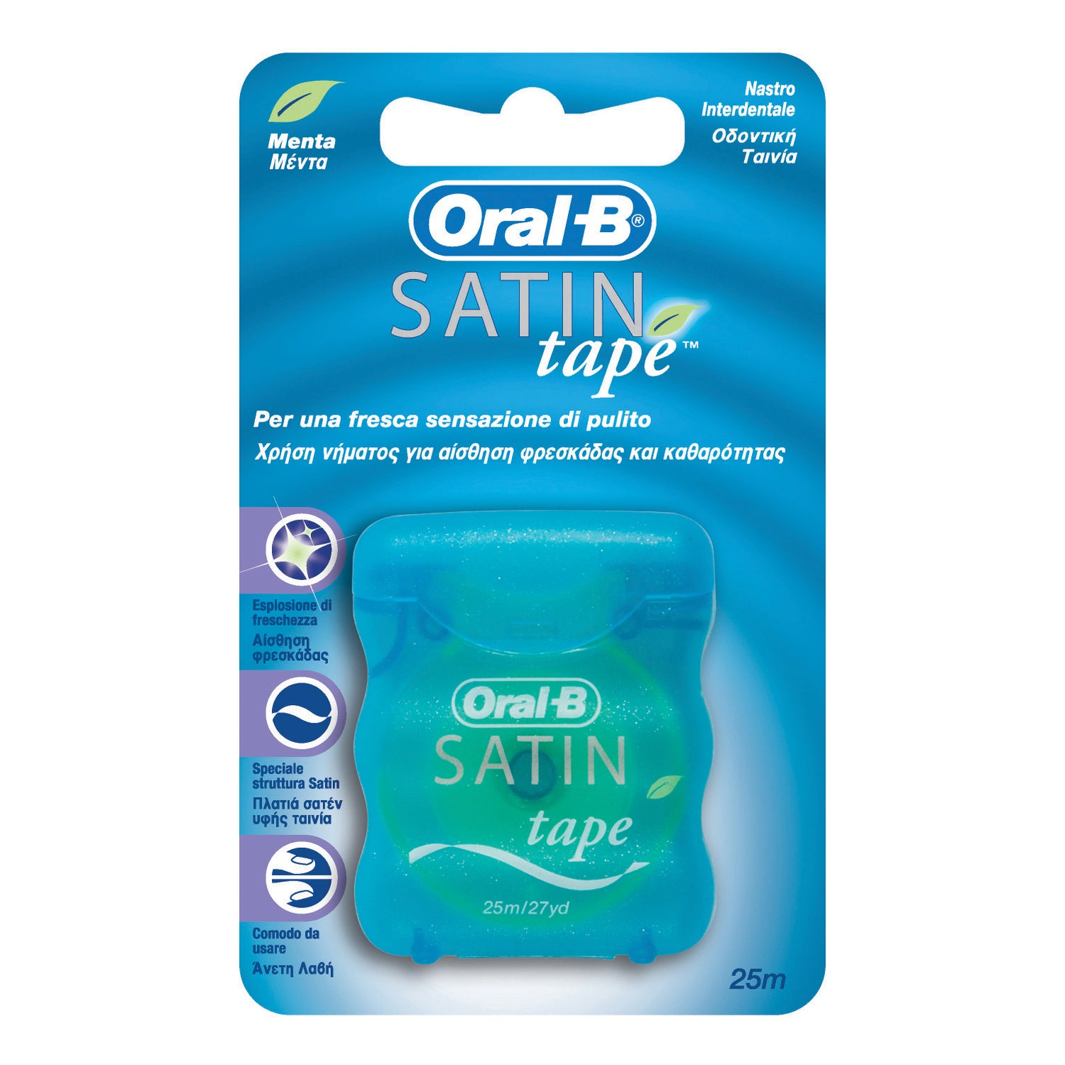Oral-B Filo Interdentale Satin Tape 25 Metri