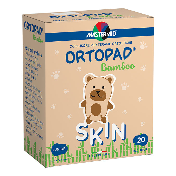 Master Aid Ortopad-Skin Cerotti Occlusivi Per Terapie Ortottiche Junior 20 Pezzi