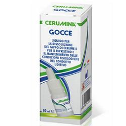Cerumina Gocce Per La Rimozione Del Tappo Di Cerume E La Pulizia Delle Orecchie 10ml