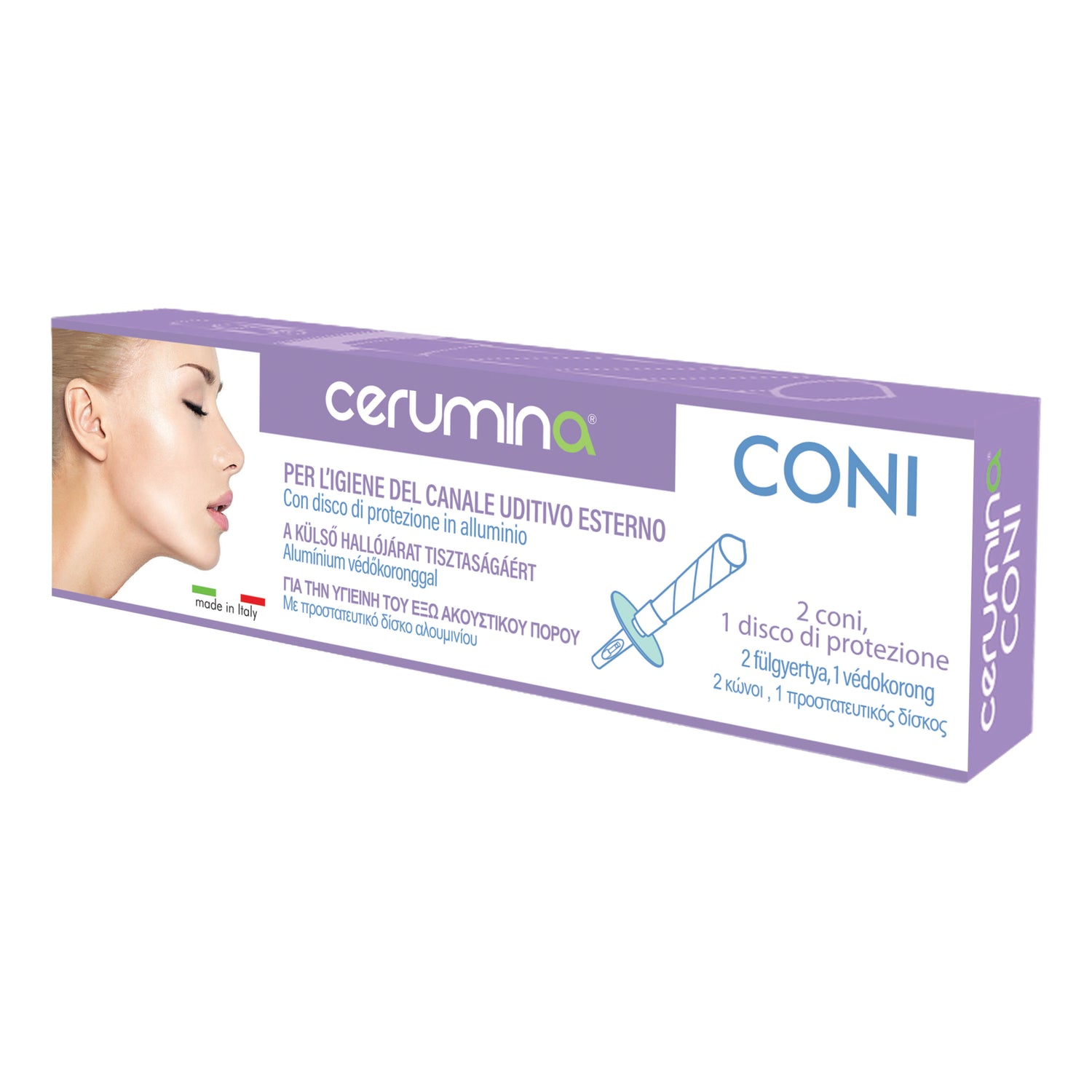 Cerumina Coni Rimozione Tappo Di Cerume Orecchie 2 Pezzi