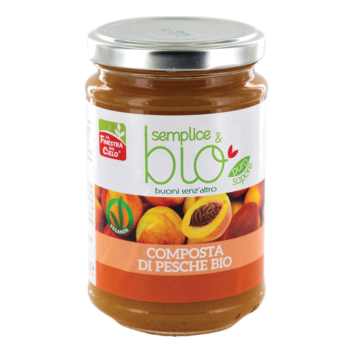 COMPOSTA PESCHE 320G SEMPL&BIO