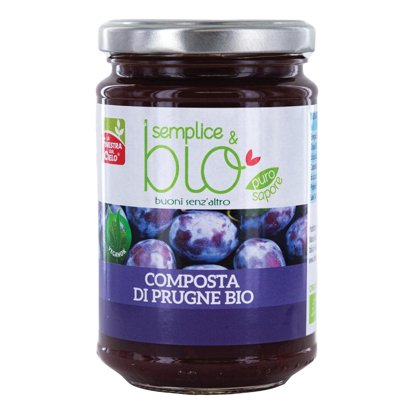 COMPOSTA PRUGNE 320G SEMPL&BIO