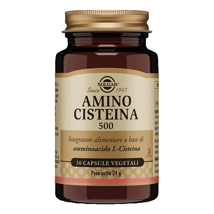 Solgar - Amino Cisteina 500 30 Capsule Vegetali