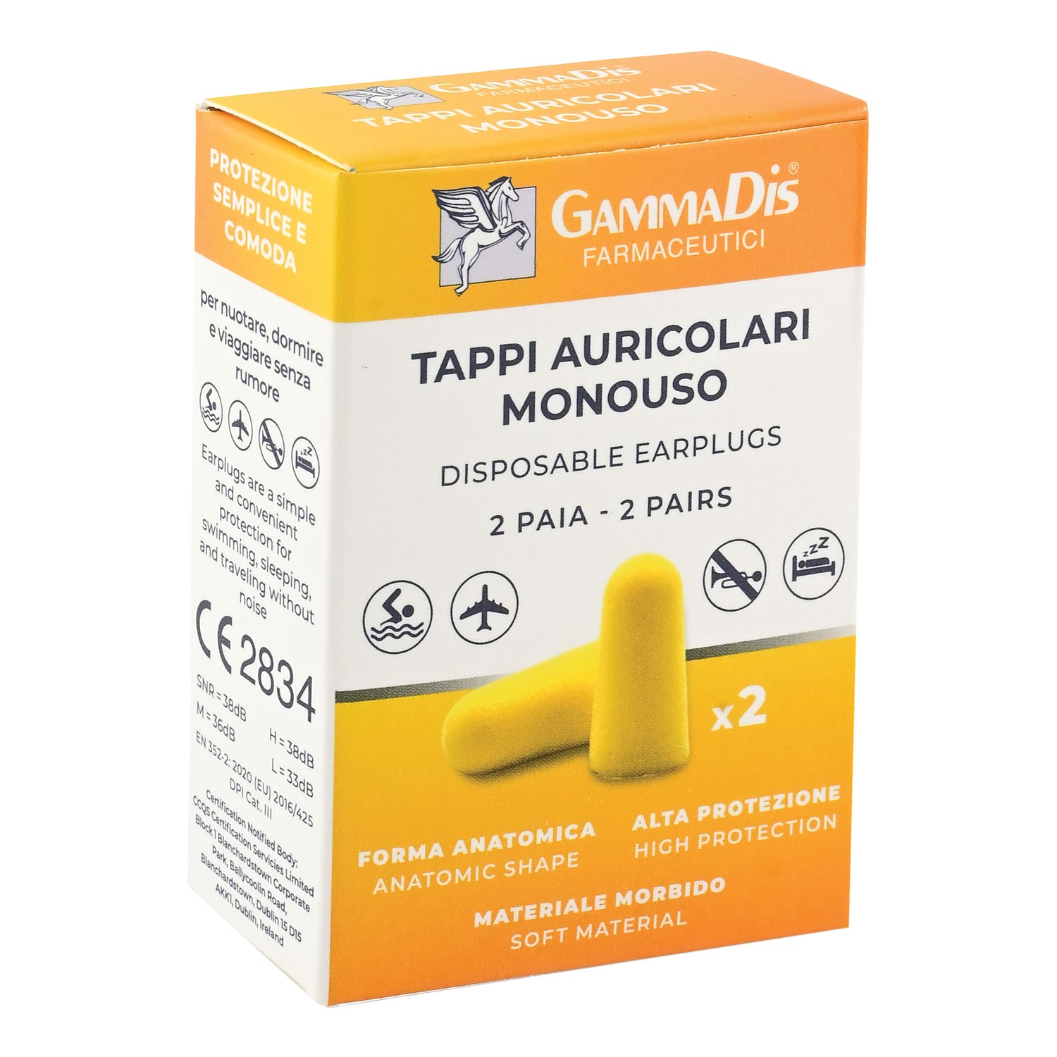 GAMMADIS TAPPI AURICOLARI 4PZ