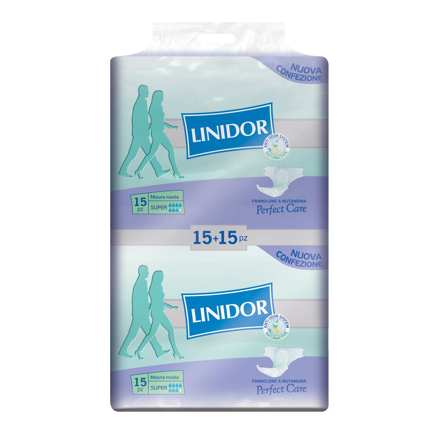 Linidor Pannolone Mutandina Perfect Care Super Taglia M 30 Pezzi