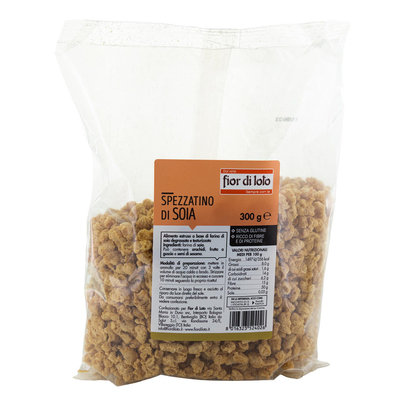 SPEZZATINO SOJA 300G 2631